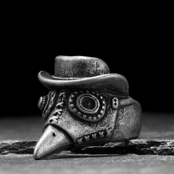 Steampunk Plague Doctor Ring