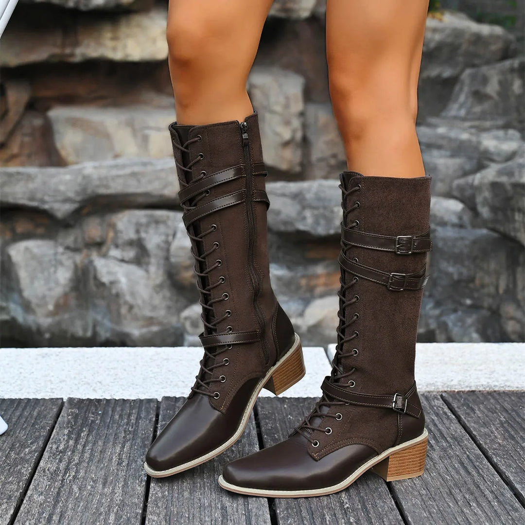 Steampunk Pointed-toe Boots for Women