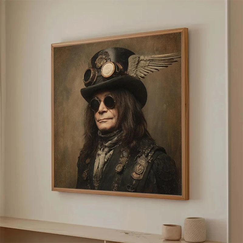 Steampunk Portrait Wall Art