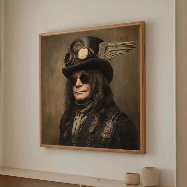 Steampunk Portrait Wall Art
