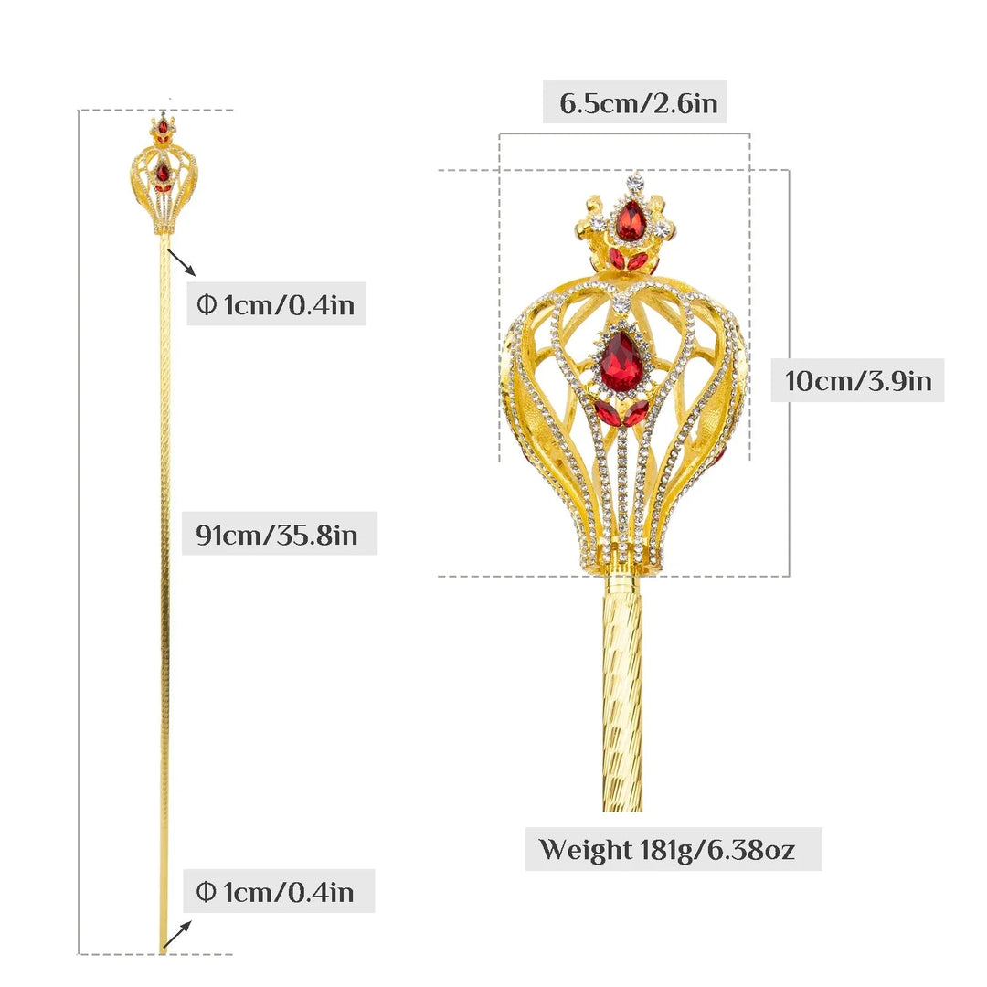 Steampunk Princess Crown Cane fashion