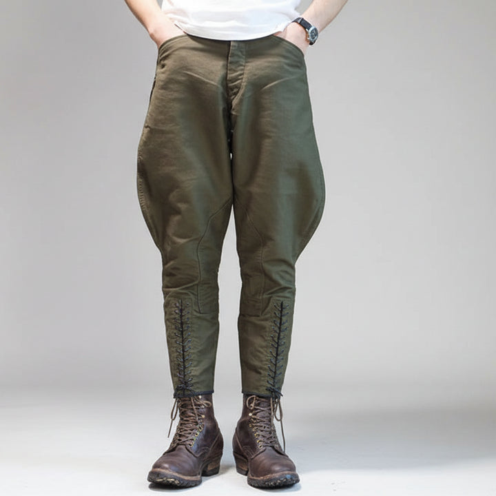 Steampunk Puff Pants Lace-up Vintage.