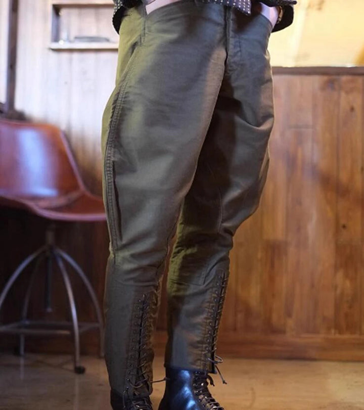 Steampunk Puff Pants Lace-up elegant