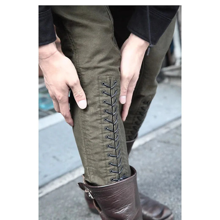 Steampunk Puff Pants Lace-up unique