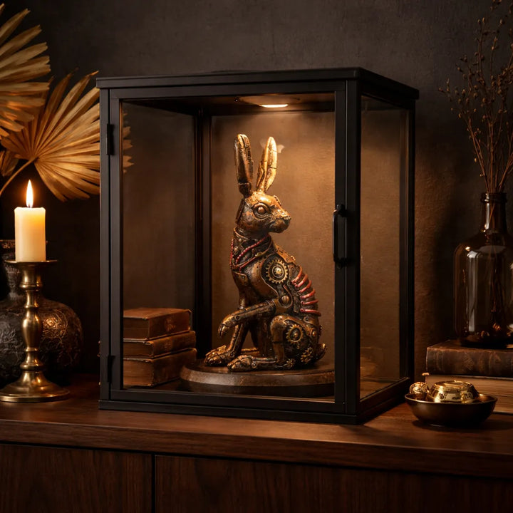 Steampunk Rabbit Sculpture 