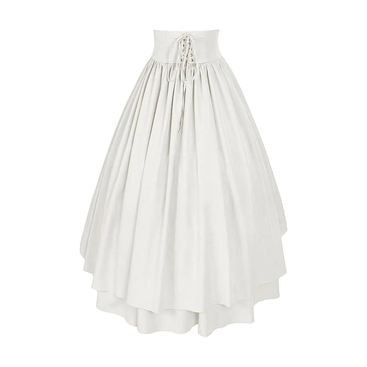 Steampunk Renaissance Lace-up Skirt statement
