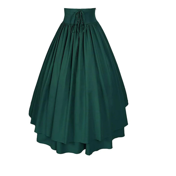 Steampunk Renaissance Lace-up Skirt vintage