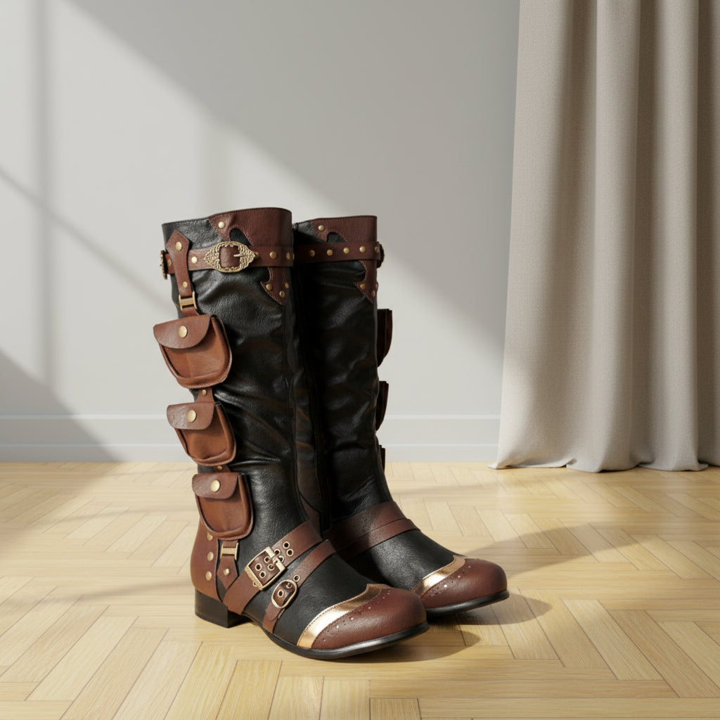Steampunk Riding Boots