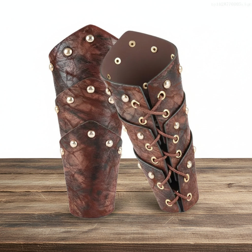 Steampunk Rivet Arm Guards