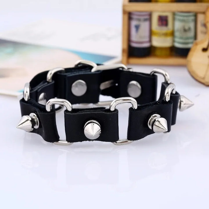 Steampunk Rivet Bracelet