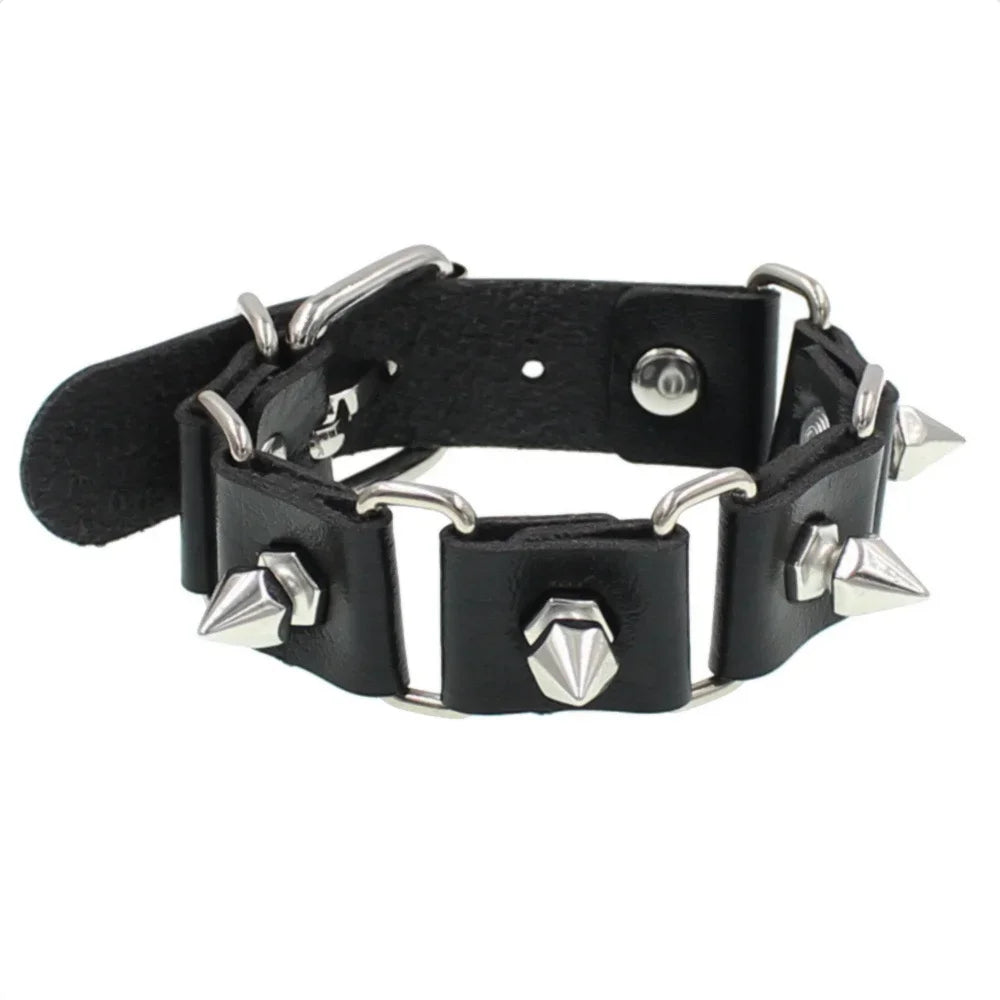 Steampunk Rivet Bracelet chic