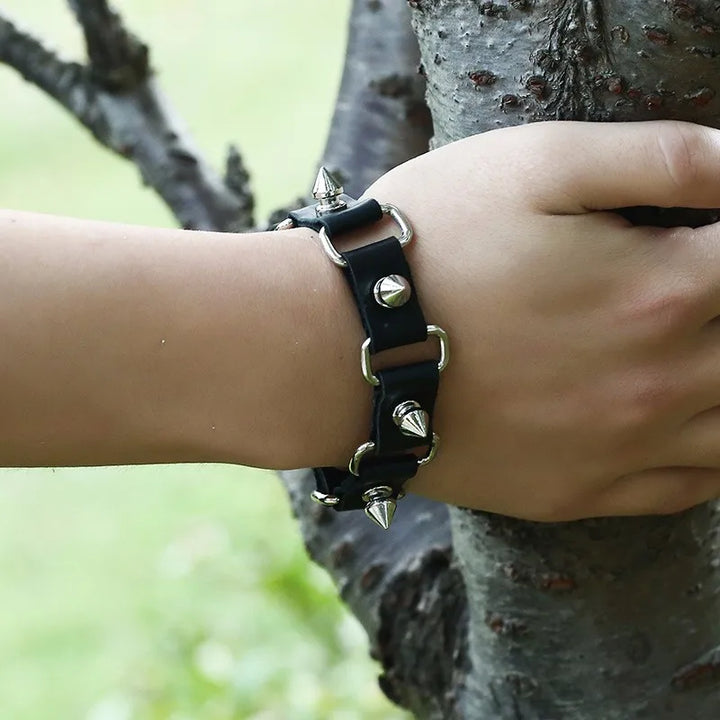 Steampunk Rivet Bracelet elegant