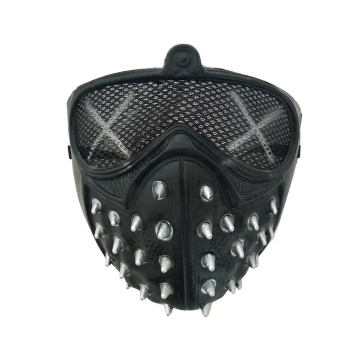Steampunk Rivet Mask black
