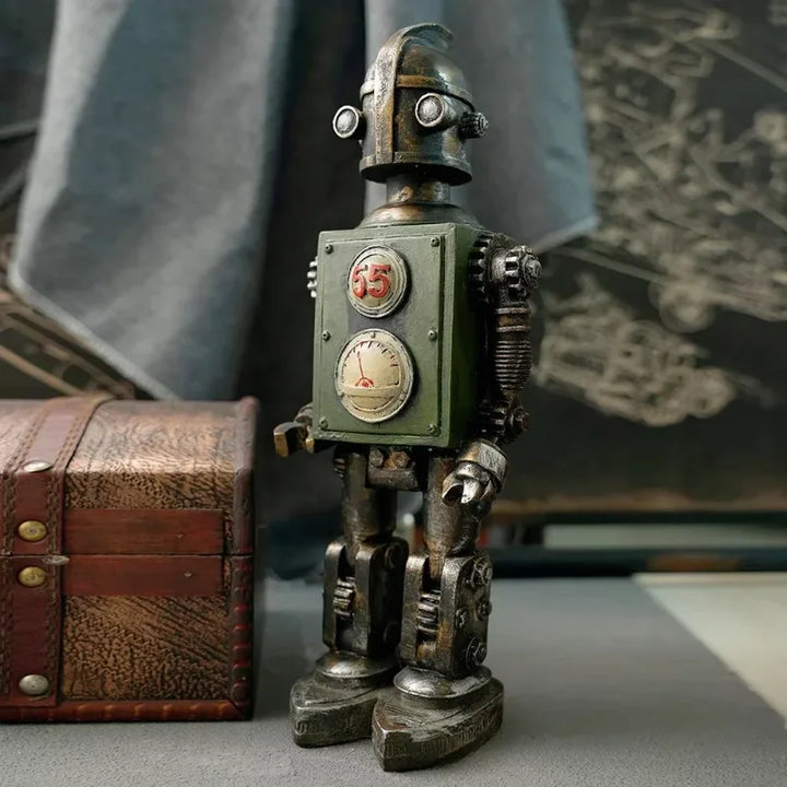 Steampunk Robot Sculpture