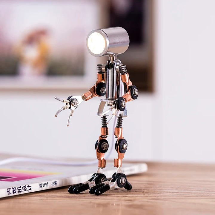 Steampunk Robot Table Lamp