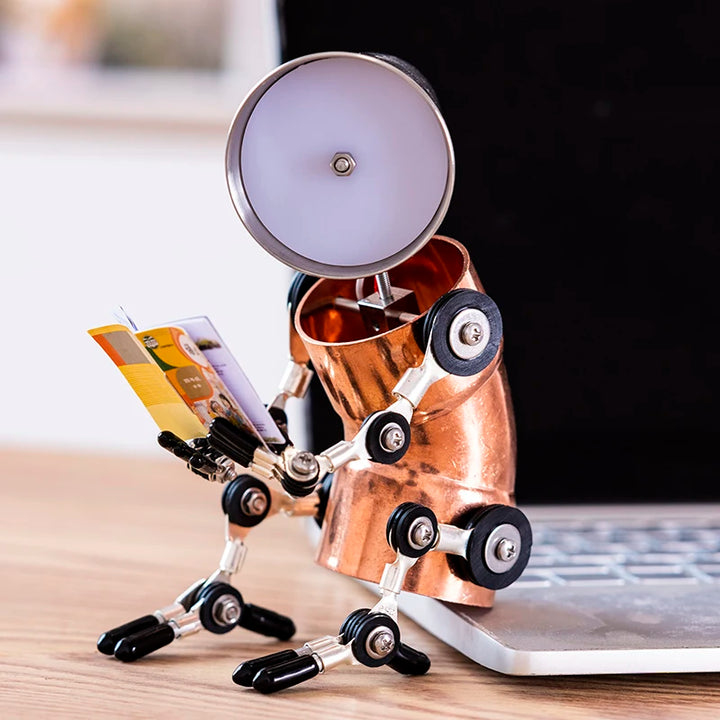 Steampunk Robot Table Lamp Creative stylish