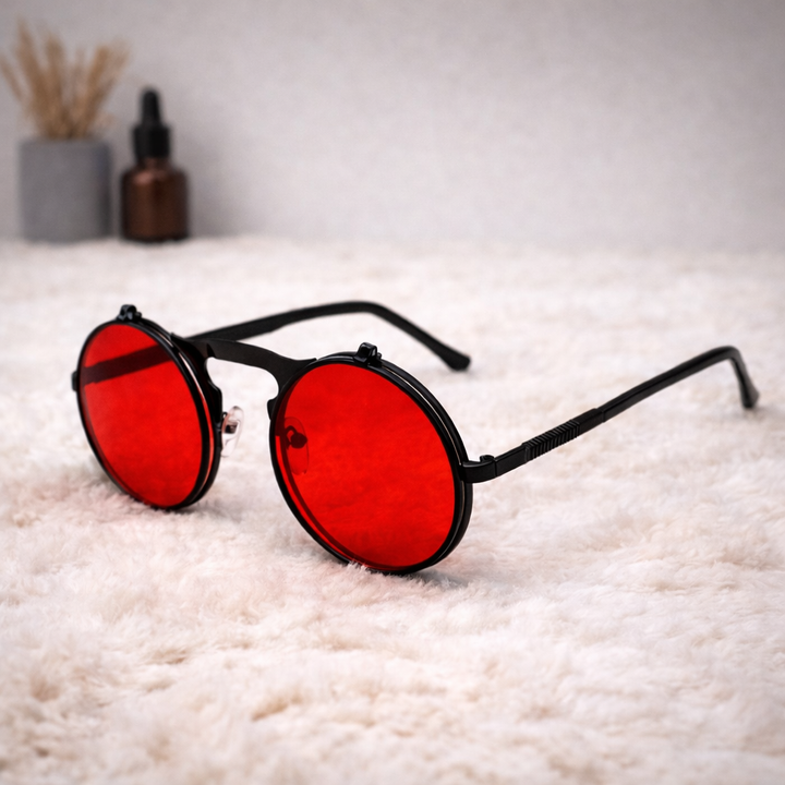 Steampunk Round Sunglasses