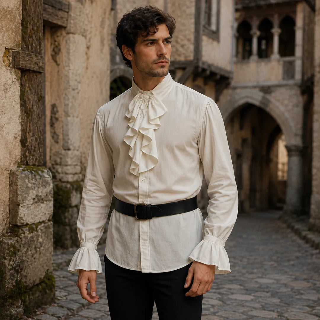 Steampunk Ruffle Shirt