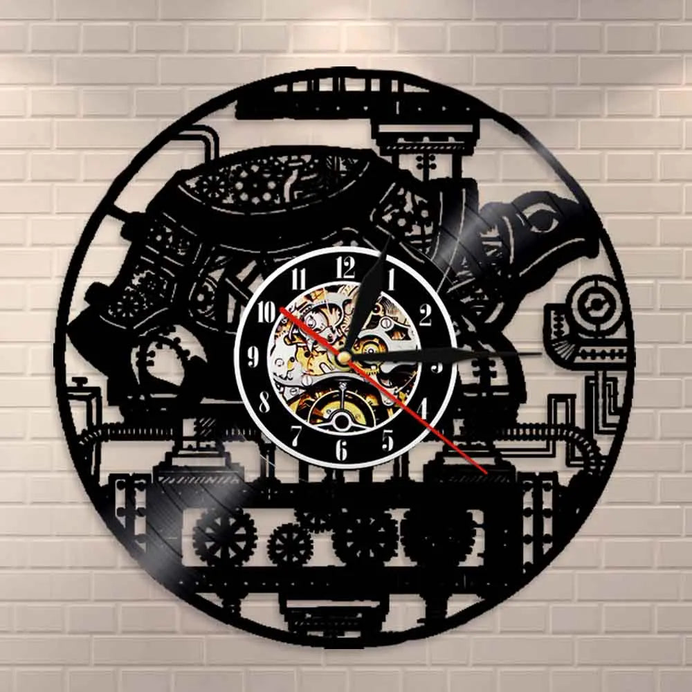 Steampunk Sea Turtle Clock