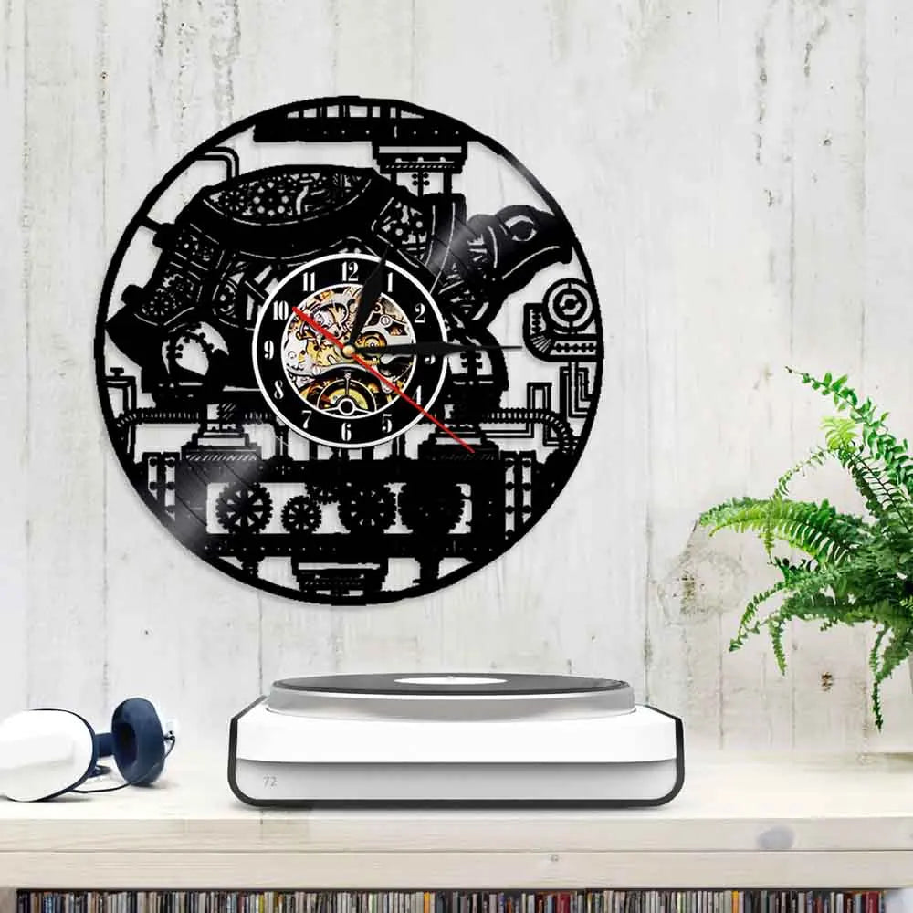  Steampunk Sea Turtle Clock unique
