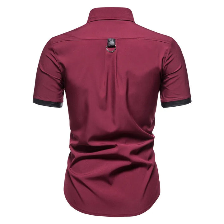 Steampunk Short-Sleeved Shirt – retro design