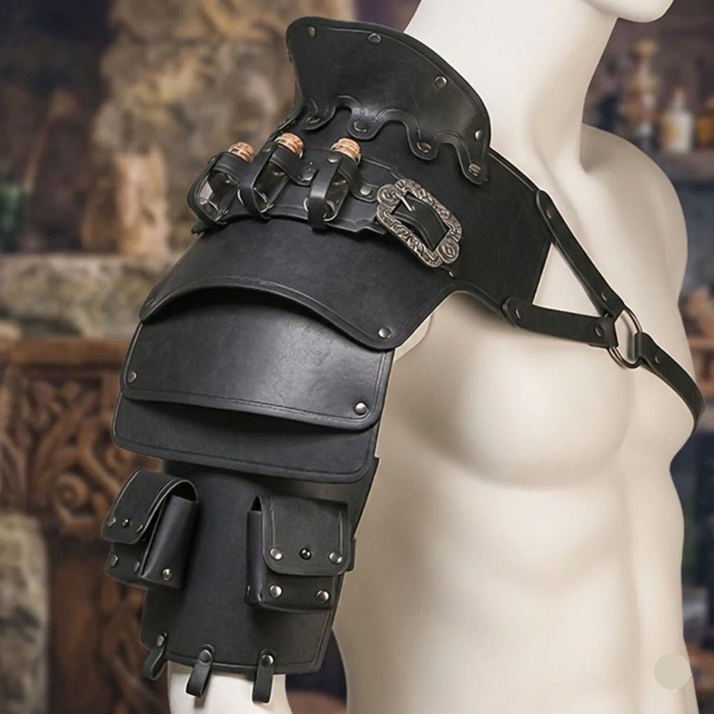 Steampunk Shoulder Armor Design