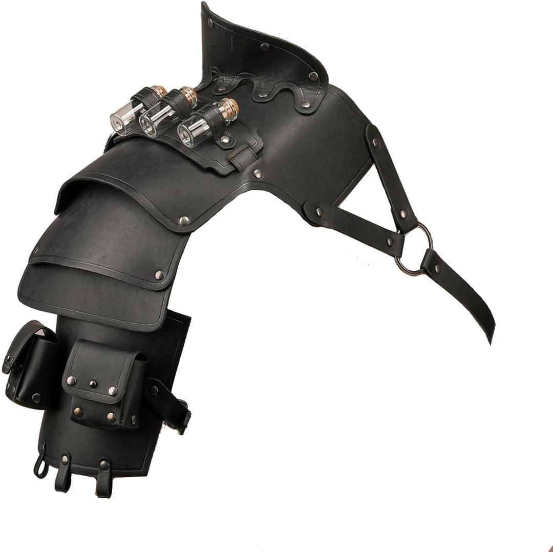 Steampunk Shoulder Armor Design black
