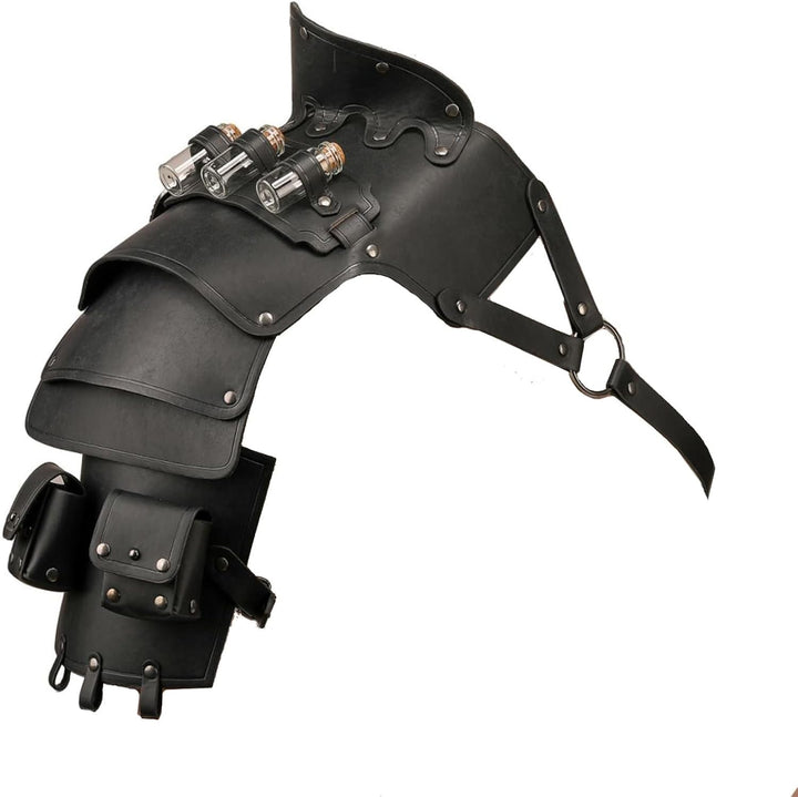 Steampunk Shoulder Armor Design black