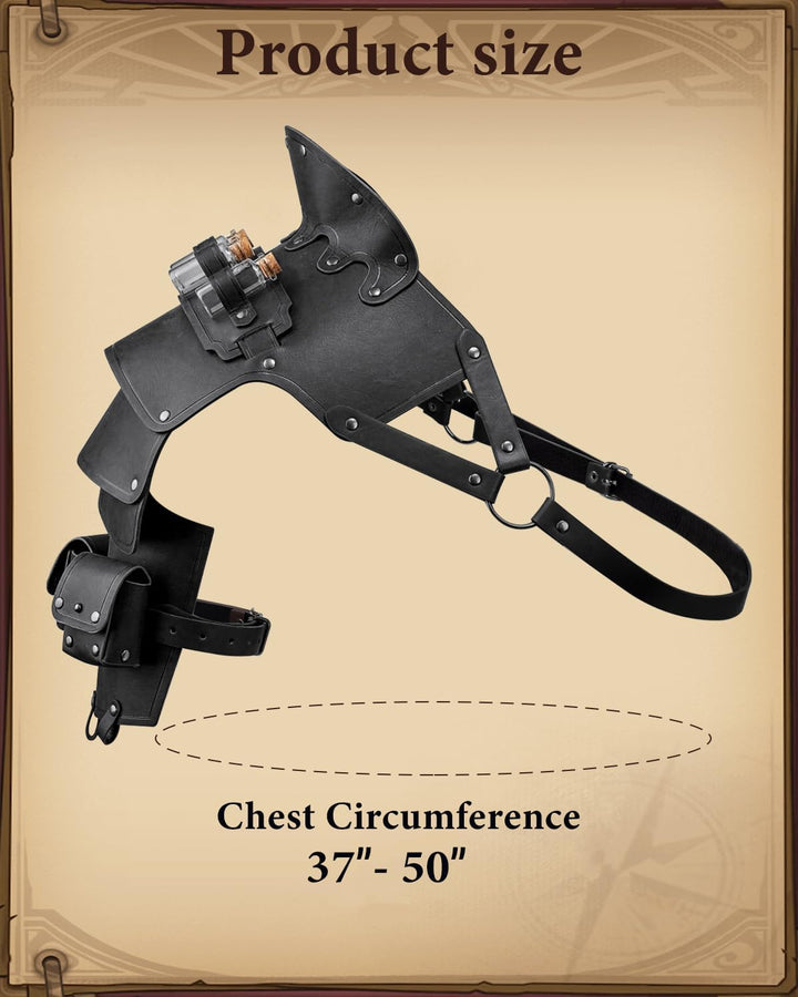 Steampunk Shoulder Armor Design durable