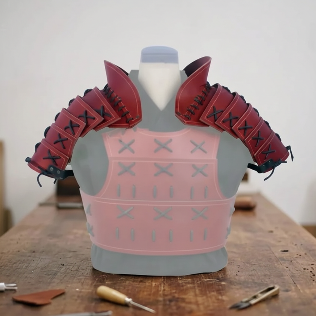 Steampunk Shoulder Armor Design durable