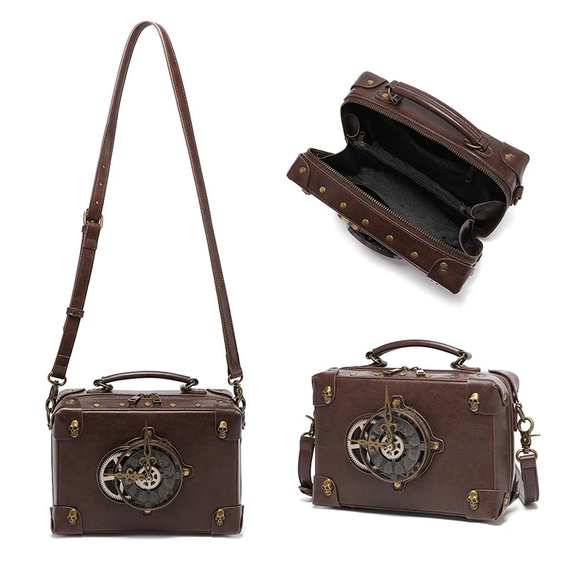 Steampunk Shoulder Bag Satchel Design chic