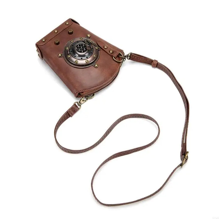 Steampunk Shoulder Bag With Adjustable Strap elegant