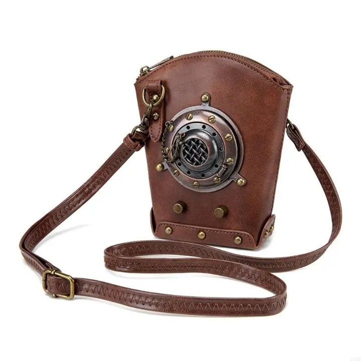 Steampunk Shoulder Bag With Adjustable Strap fashion