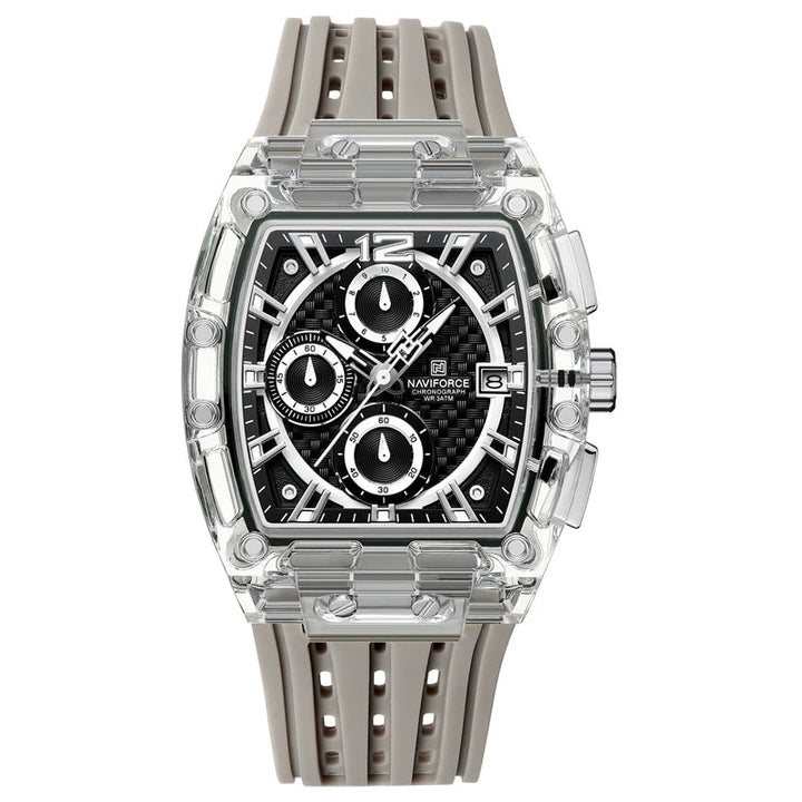 Steampunk Silicone Wristwatch premium