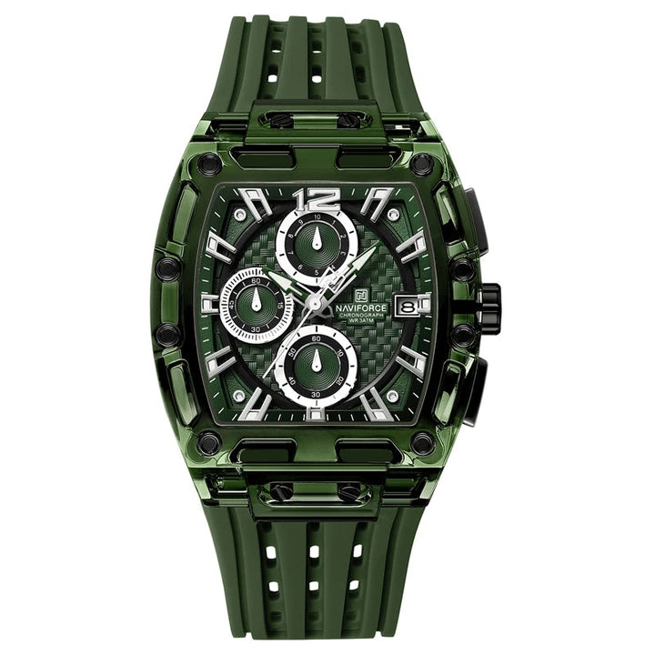 Steampunk Silicone Wristwatch sleek