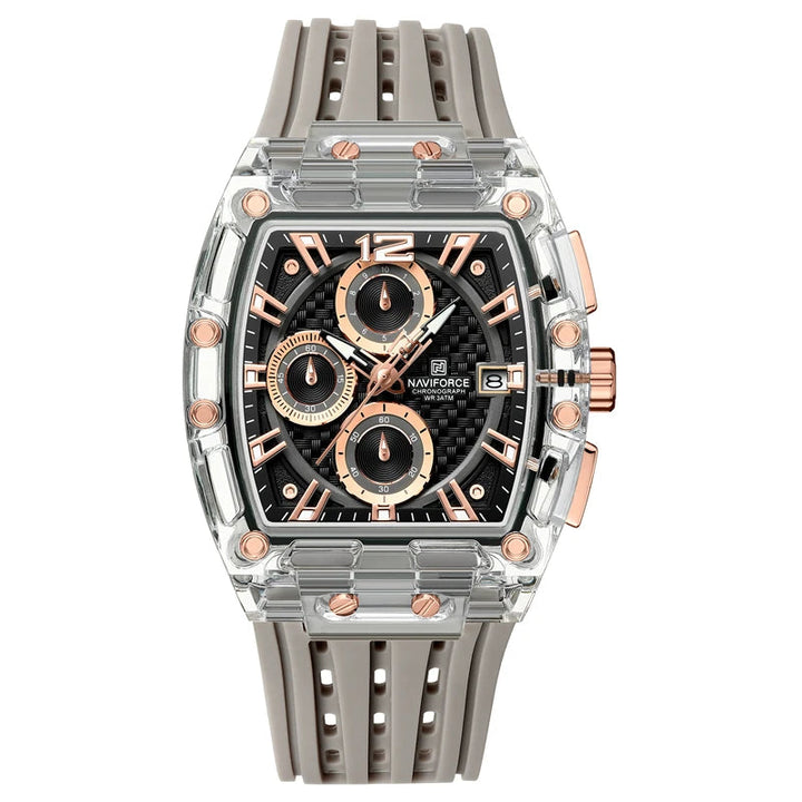 Steampunk Silicone Wristwatch waterproof
