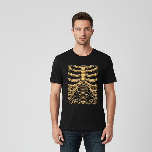 Steampunk Skeleton Gears T-shirt