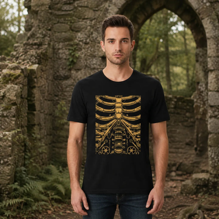 Steampunk Skeleton Gears T-shirt