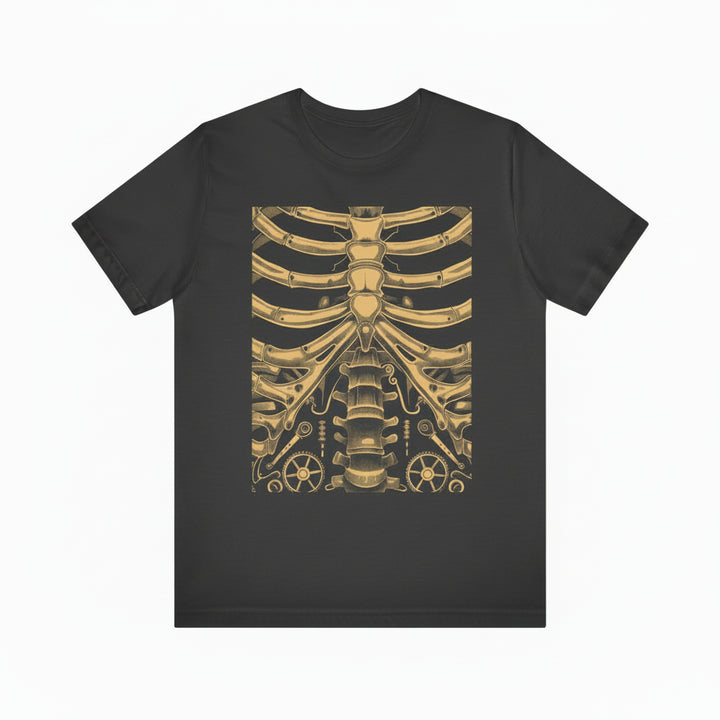 Steampunk Skeleton Gears T-shirt bold
