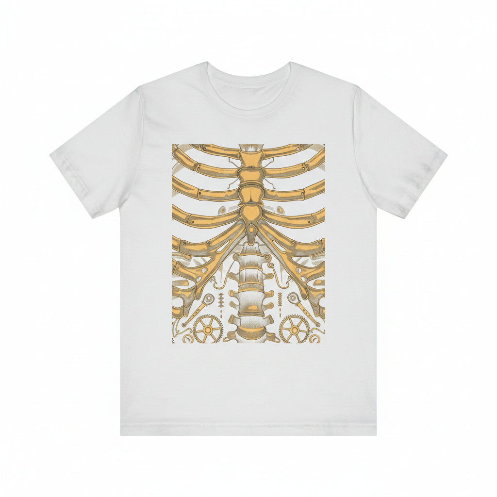 Steampunk Skeleton Gears T-shirt mechanical