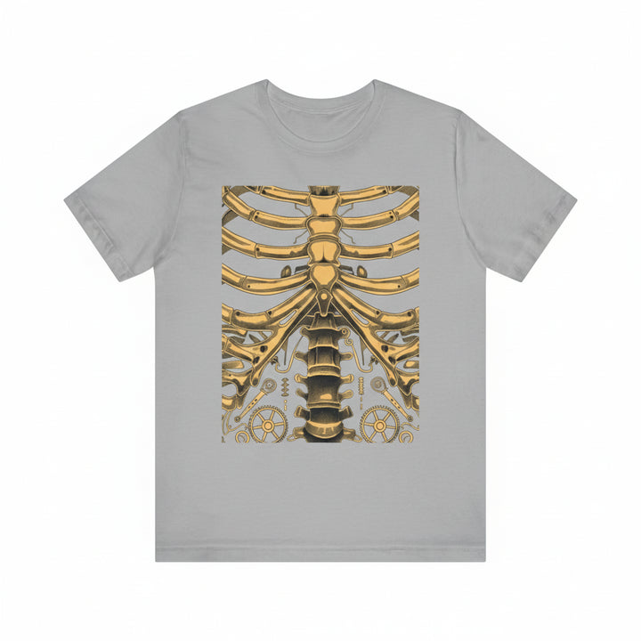 Steampunk Skeleton Gears T-shirt striking