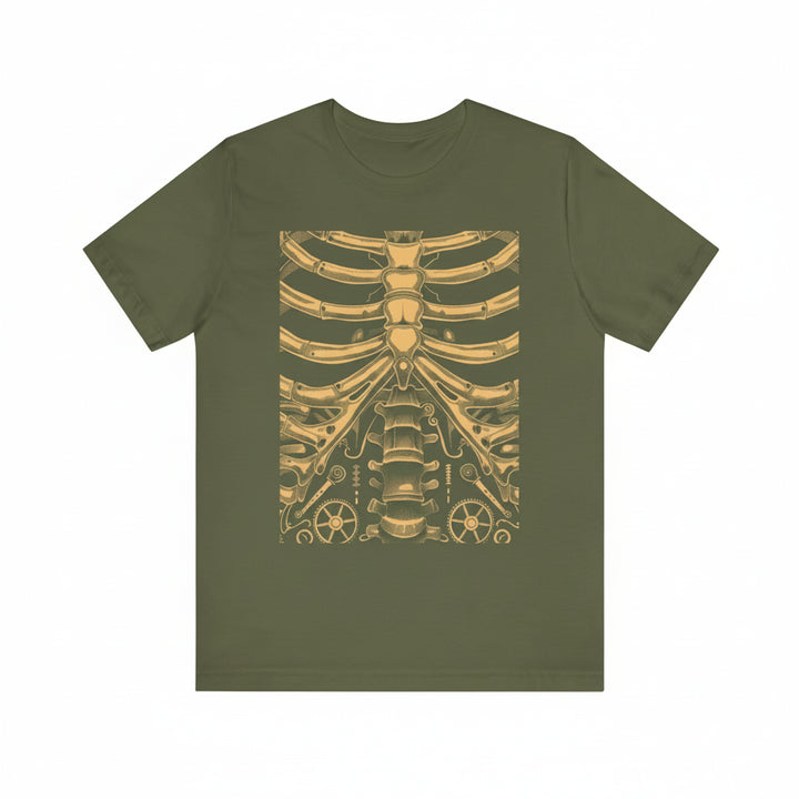 Steampunk Skeleton Gears T-shirt unique