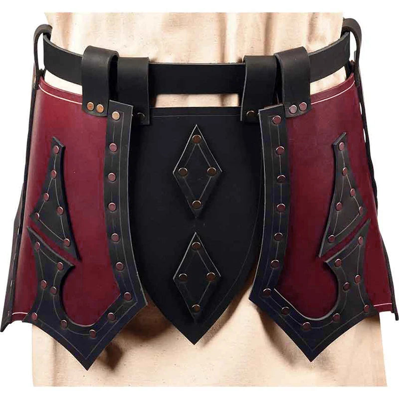 Steampunk Skirt Armor leather