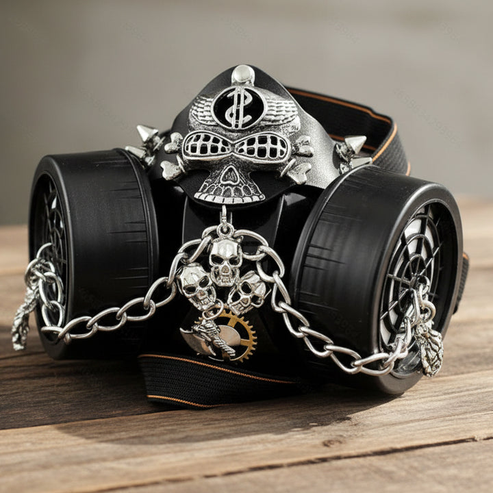Steampunk Skull Respirator Mask