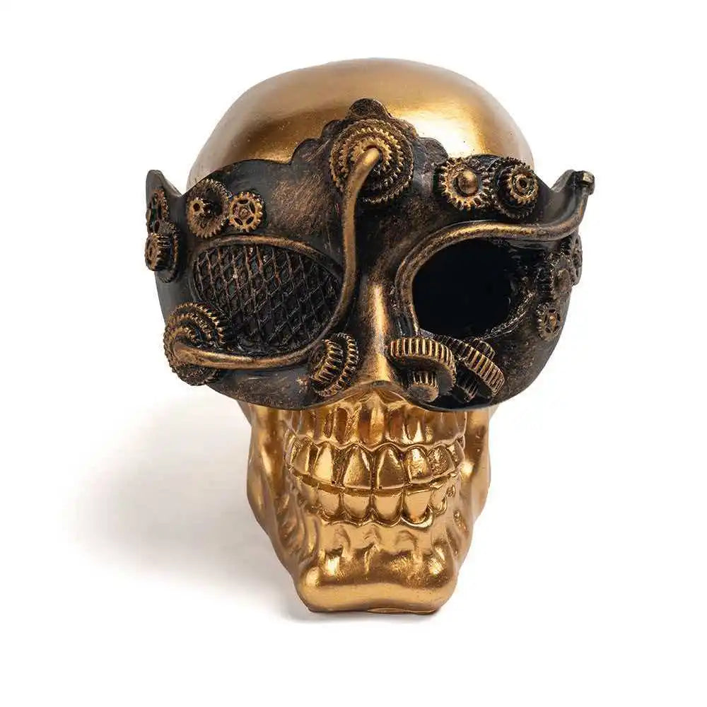 Steampunk Skull Sculpture Stylish
