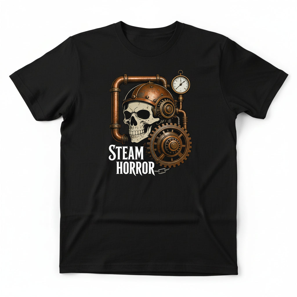 Steampunk Skull T-shirt elegant