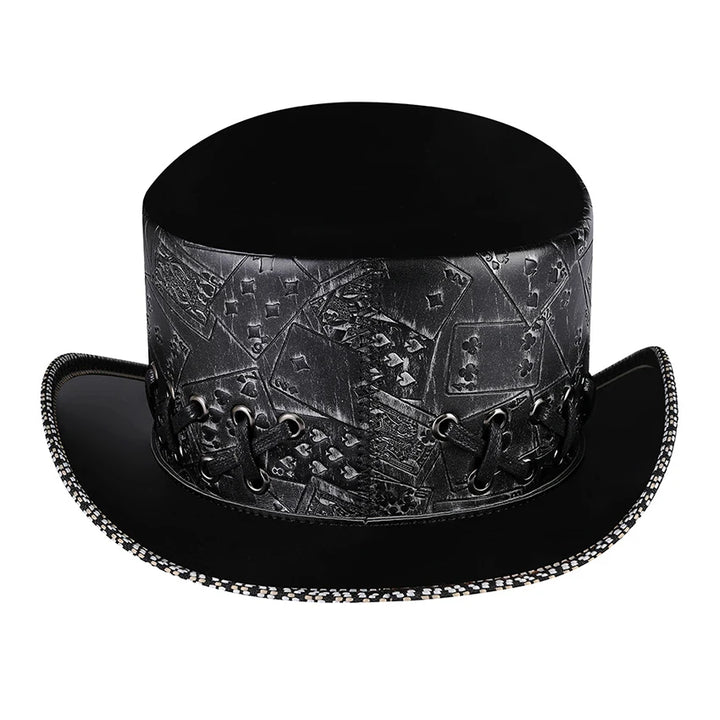 Steampunk Skull Top Hat Original