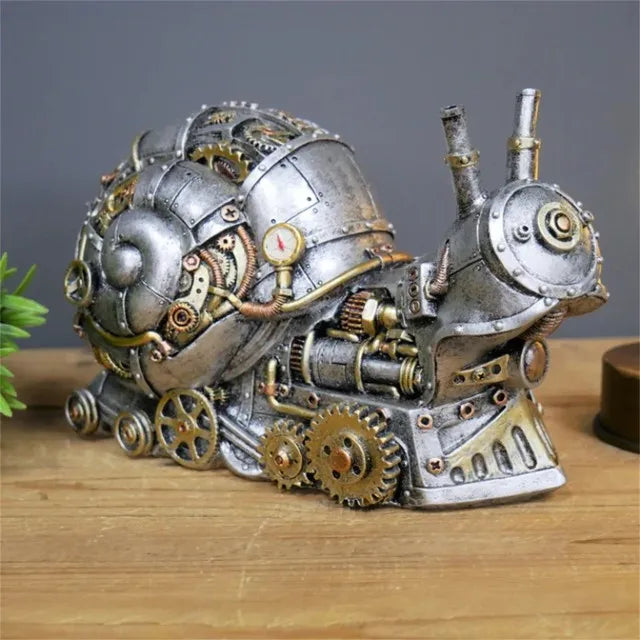 Steampunk Snail Sculpture
