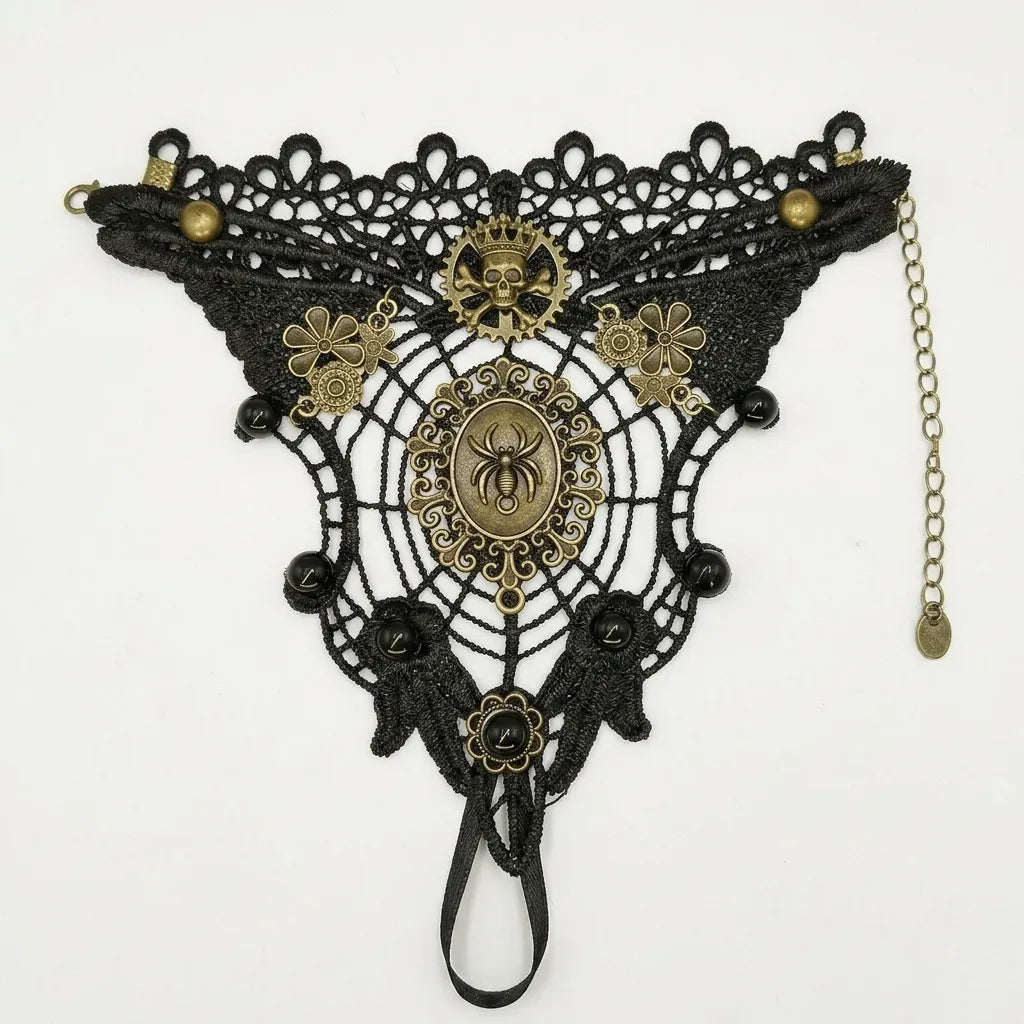 Steampunk Spider Gloves Stylish
