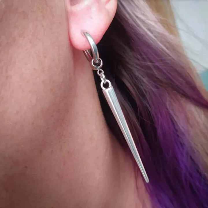 Steampunk Spike Earrings quality